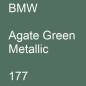 Preview: BMW, Agate Green Metallic, 177.